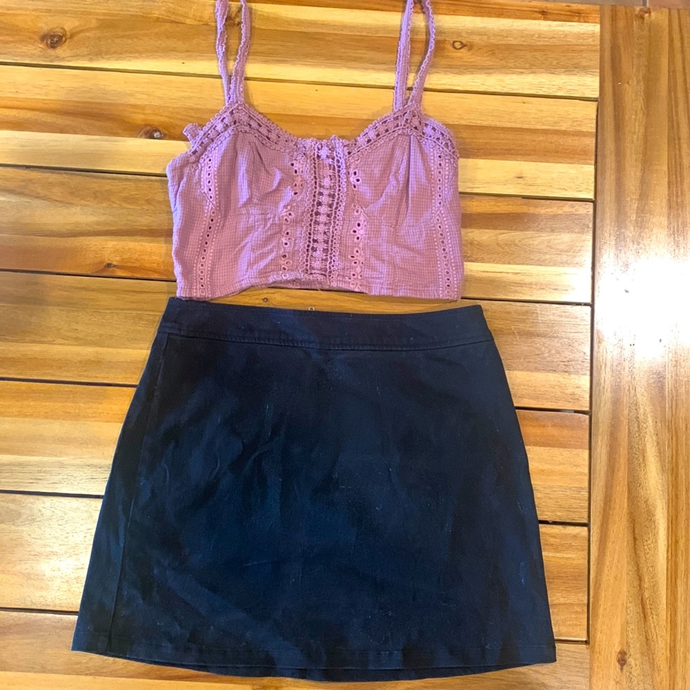 Black Mini Skirt